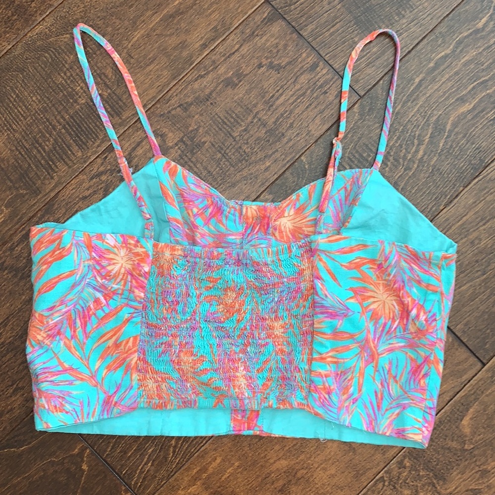 Gianni Bini Tropical Two Piece Skirt Set - Picture 6 of 11